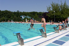 Plavecký bazén 50m, termální koupaliště Veľký Meder