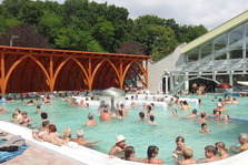 Rekreační bazén, termální koupaliště Veľký Meder